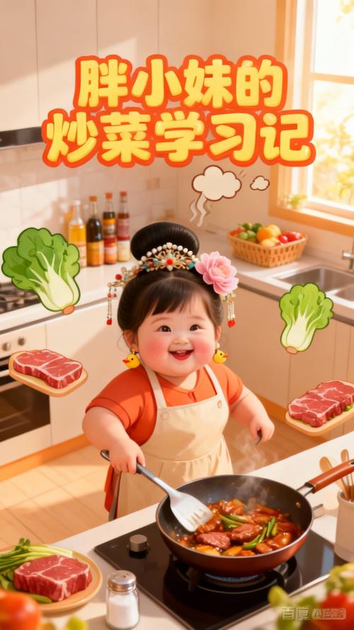 胖妹做饭视频