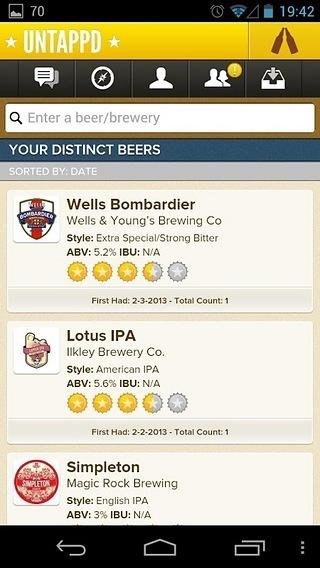 untappd