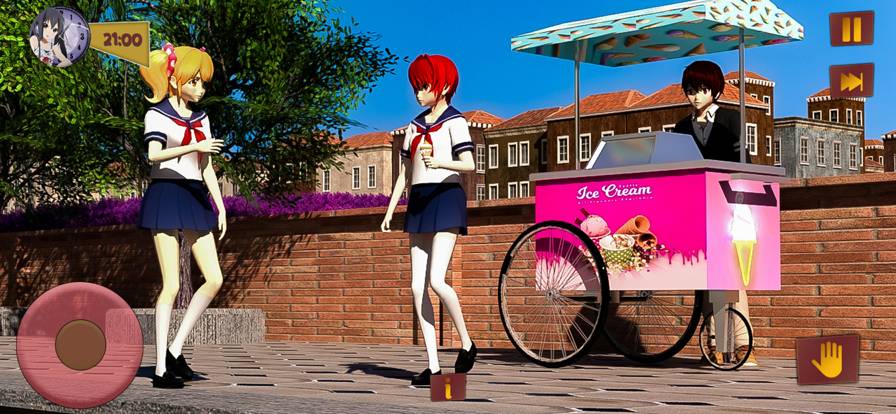 动漫高中樱花少女最新版