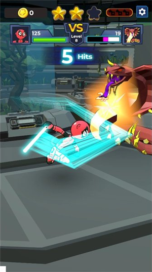 火柴人战斗太空侵略者先行服