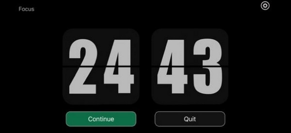 黑色计时器免费版