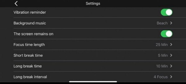 黑色计时器免费版