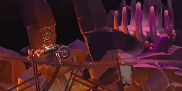 高速公路特技摩托车