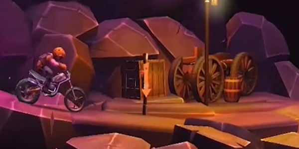 高速公路特技摩托车