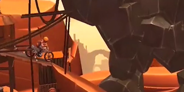 高速公路特技摩托车