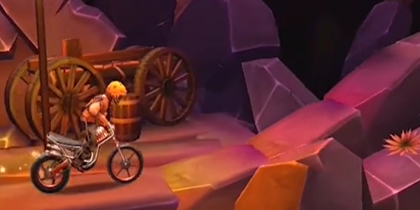 高速公路特技摩托车