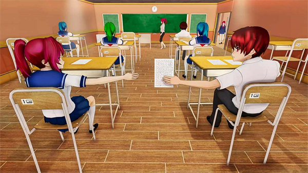 动漫高校生活模拟器3d