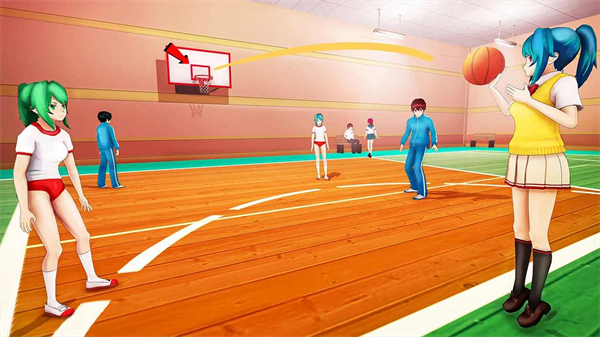 动漫高校生活模拟器3d